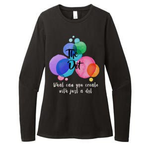 What Can You Create With Just A Dot Womens CVC Long Sleeve Shirt