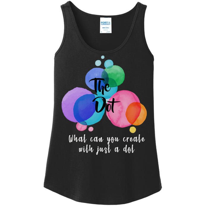 What Can You Create With Just A Dot Ladies Essential Tank