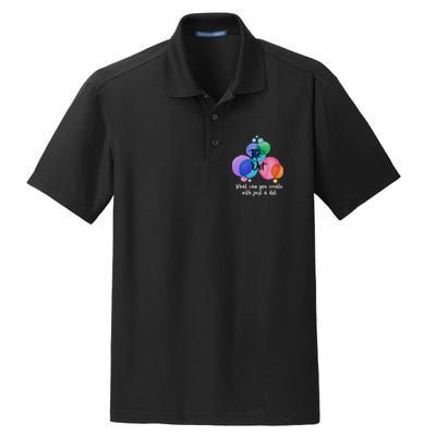 What Can You Create With Just A Dot Dry Zone Grid Polo