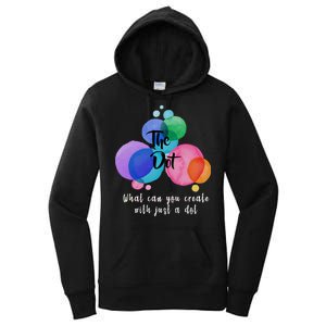 What Can You Create With Just A Dot Women's Pullover Hoodie