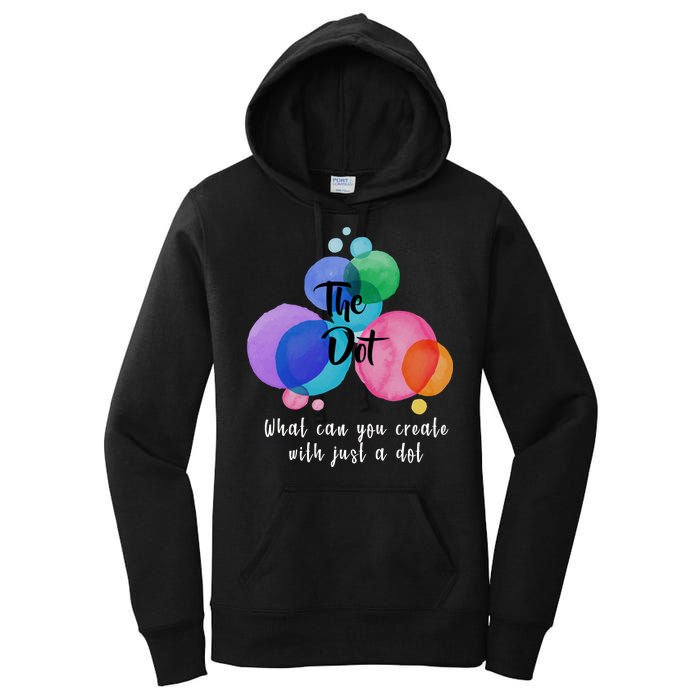 What Can You Create With Just A Dot Women's Pullover Hoodie