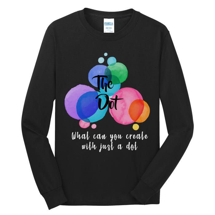 What Can You Create With Just A Dot Tall Long Sleeve T-Shirt