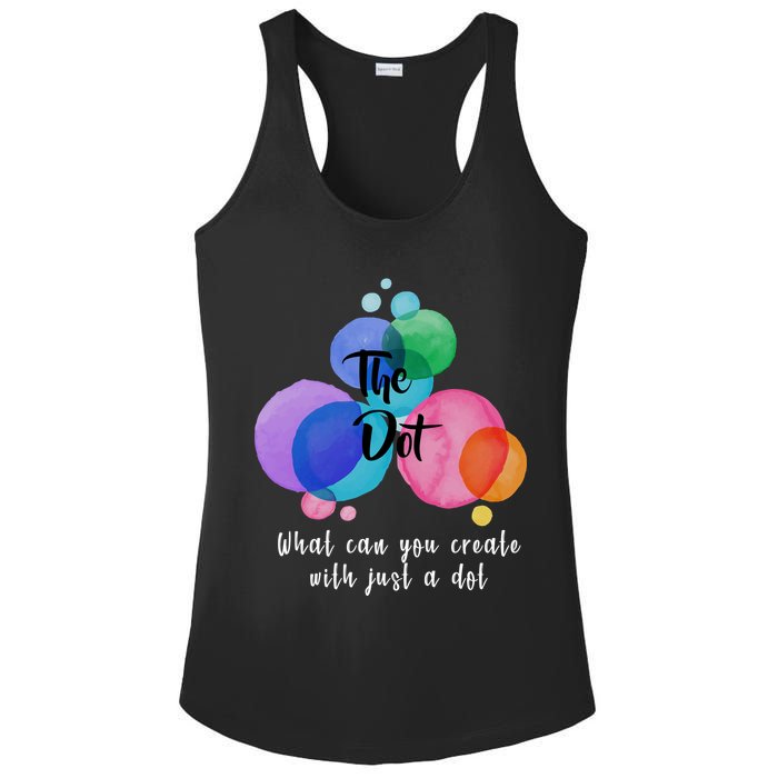 What Can You Create With Just A Dot Ladies PosiCharge Competitor Racerback Tank