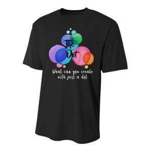 What Can You Create With Just A Dot Youth Performance Sprint T-Shirt