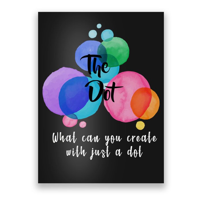 What Can You Create With Just A Dot Poster