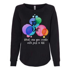 What Can You Create With Just A Dot Womens California Wash Sweatshirt