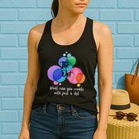 What Can You Create With Just A Dot Womens Tank Top