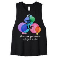 What Can You Create With Just A Dot Women's Racerback Cropped Tank