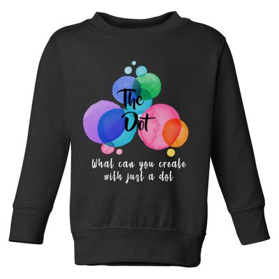 What Can You Create With Just A Dot Toddler Sweatshirt