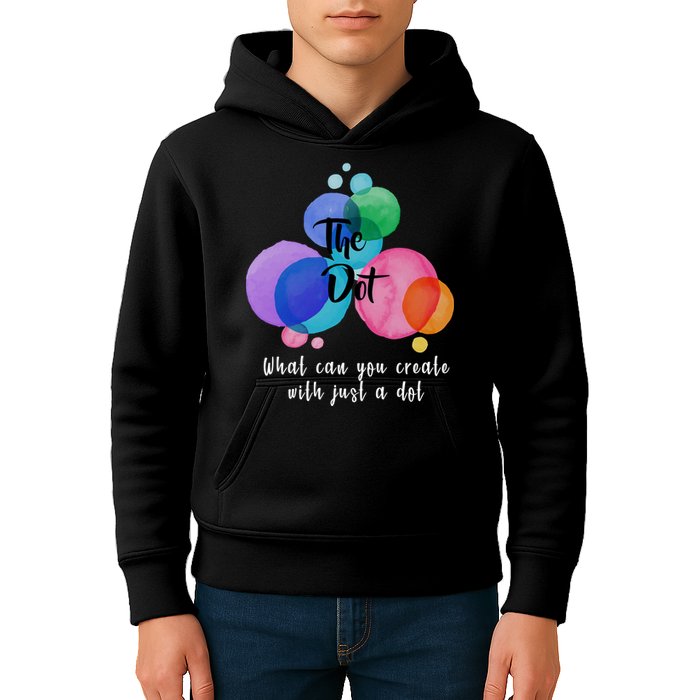 What Can You Create With Just A Dot Kids Hoodie
