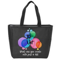 What Can You Create With Just A Dot Zip Tote Bag
