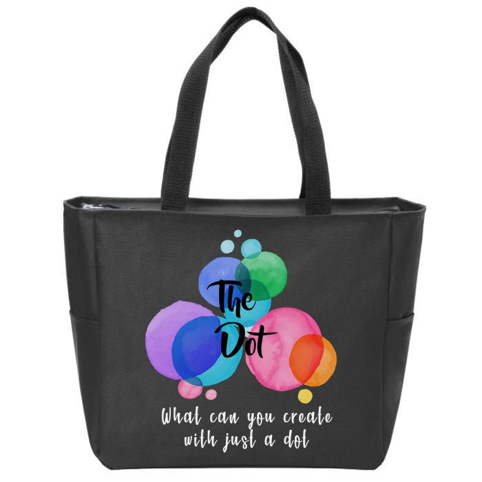 What Can You Create With Just A Dot Zip Tote Bag