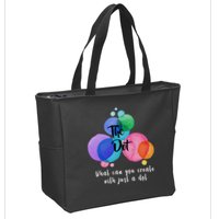 What Can You Create With Just A Dot Zip Tote Bag
