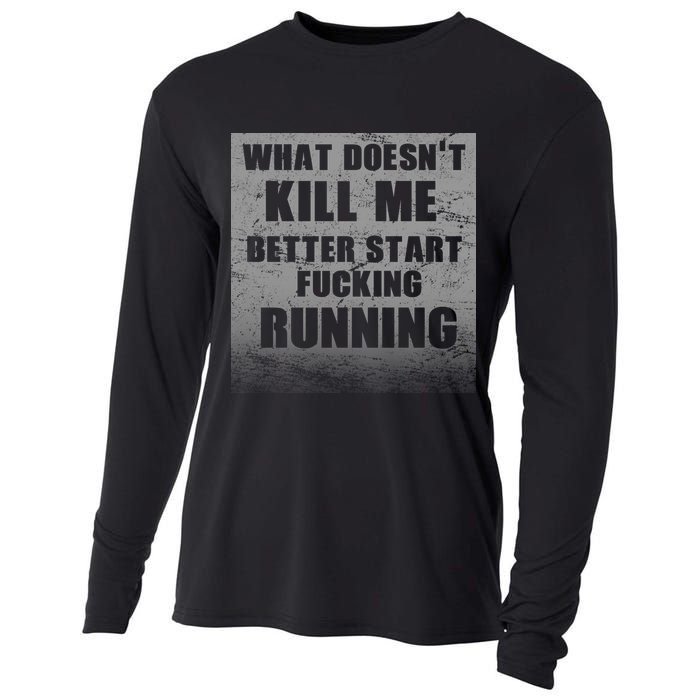 What Doesn't Kill Me Better Start Running Cooling Performance Long Sleeve Crew