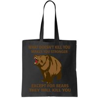What Doesn't Kill You Makes You Stronger Except For Bears Bag