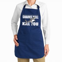 What Doesn't Kill You Stronger Except Sharks Apron