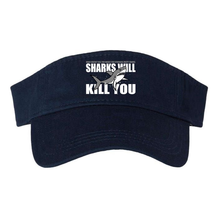 What Doesn't Kill You Stronger Except Sharks Visor