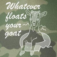 What Ever Floats Your Goat Legacy Tie Dye Trucker Hat