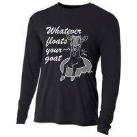 What Ever Floats Your Goat Cooling Performance Long Sleeve Crew
