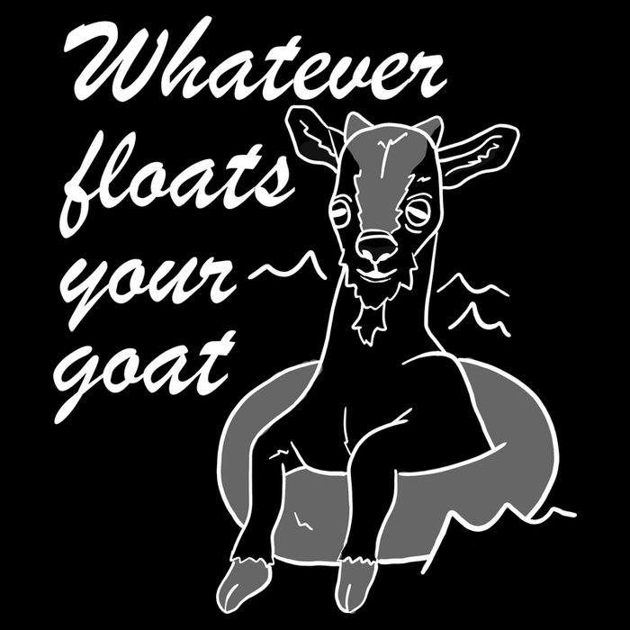 What Ever Floats Your Goat Cooling Performance Long Sleeve Crew