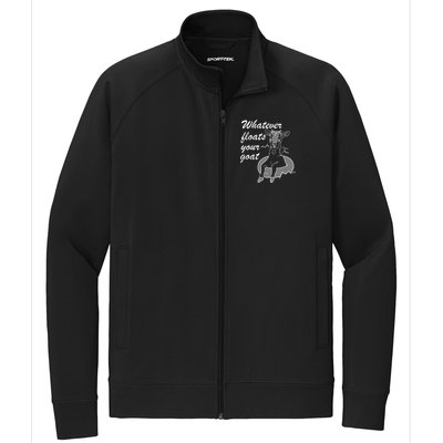 What Ever Floats Your Goat Stretch Full-Zip Cadet Jacket