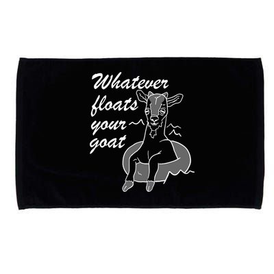 What Ever Floats Your Goat Microfiber Hand Towel