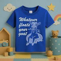 What Ever Floats Your Goat Toddler T-Shirt