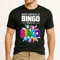 What Happens At Bingo Stays At Bingo Cooling Performance Crew T-Shirt