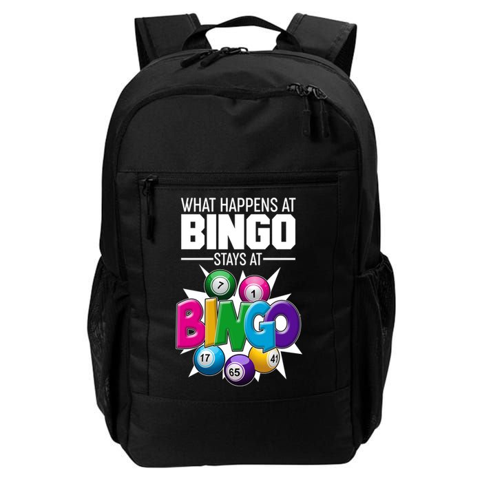 What Happens At Bingo Stays At Bingo Backpack
