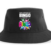 What Happens At Bingo Stays At Bingo Sustainable Bucket Hat