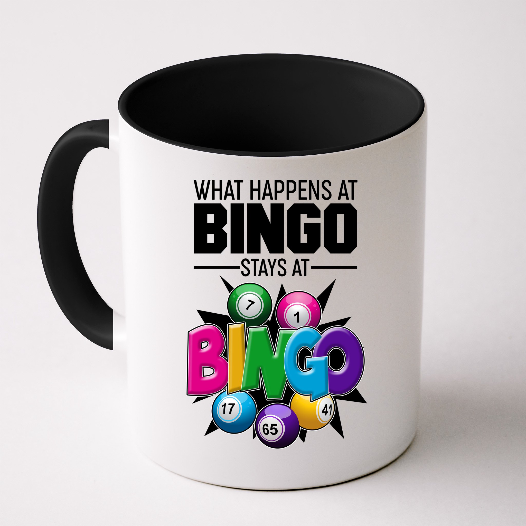 What Happens At Bingo Stays At Bingo Mug