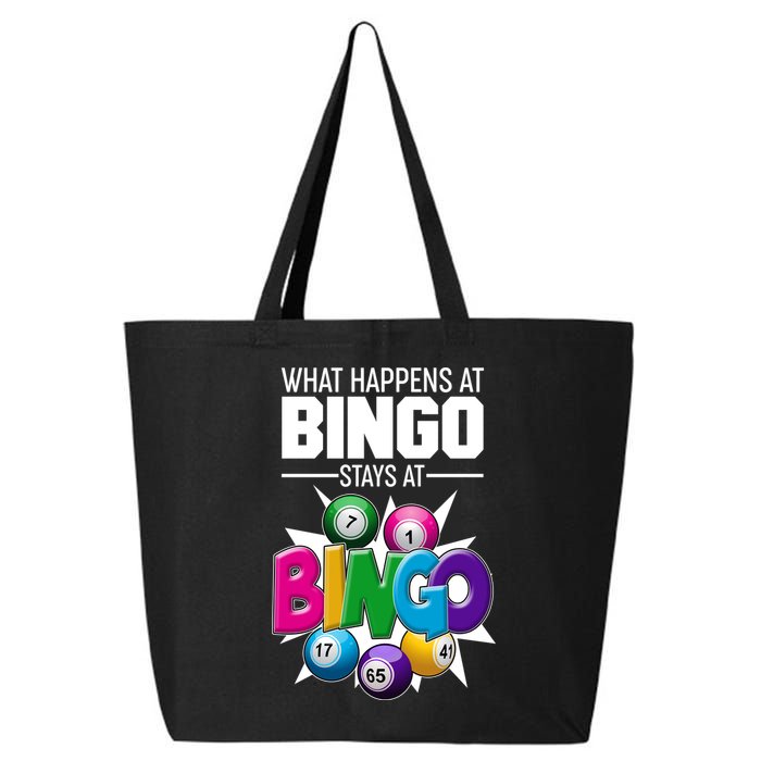 What Happens At Bingo Stays At Bingo 25L Jumbo Tote
