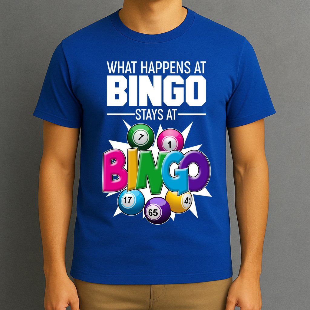 What Happens At Bingo Stays At Bingo T-Shirt