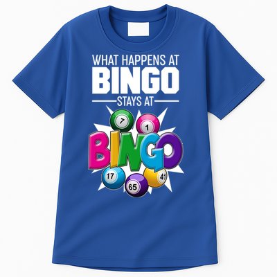 What Happens At Bingo Stays At Bingo Tall T-Shirt
