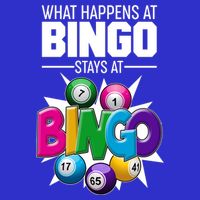What Happens At Bingo Stays At Bingo 16 in Basic Backpack