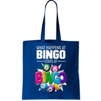 What Happens At Bingo Stays At Bingo Tote Bag