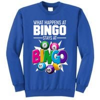 What Happens At Bingo Stays At Bingo Tall Sweatshirt