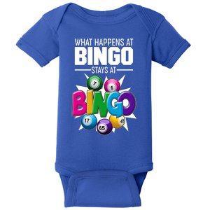 What Happens At Bingo Stays At Bingo Baby Bodysuit