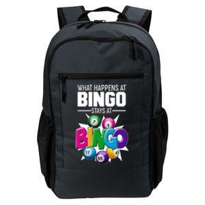 What Happens At Bingo Stays At Bingo Daily Commute Backpack