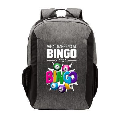 What Happens At Bingo Stays At Bingo Vector Backpack