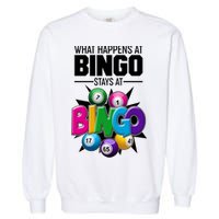 What Happens At Bingo Stays At Bingo Garment-Dyed Sweatshirt
