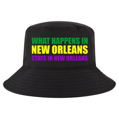 What Happens in New Orleans Stays in New Orleans Mardi Gras Cool Comfort Performance Bucket Hat