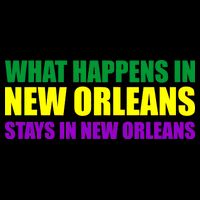 What Happens in New Orleans Stays in New Orleans Mardi Gras T-Shirt
