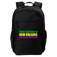 What Happens in New Orleans Stays in New Orleans Mardi Gras Backpack