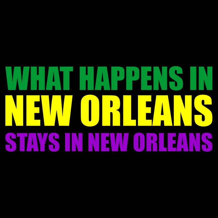 What Happens in New Orleans Stays in New Orleans Mardi Gras Baby Bodysuit