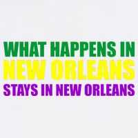 What Happens in New Orleans Stays in New Orleans Mardi Gras Garment-Dyed Sweatshirt