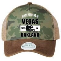 What Happens In Vegas started In Oakland Football Legacy Tie Dye Trucker Hat