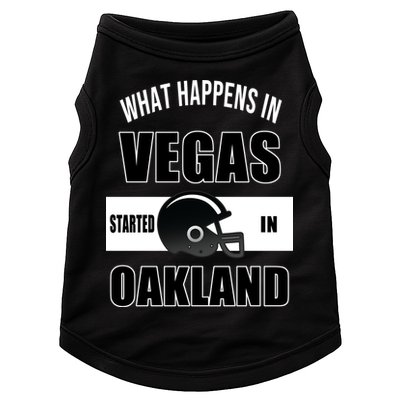 What Happens In Vegas started In Oakland Football Doggie Tank