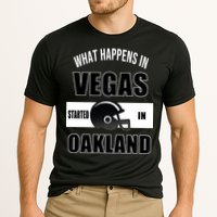 What Happens In Vegas started In Oakland Football Performance Shirt