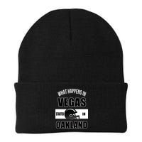 What Happens In Vegas started In Oakland Football Beanie